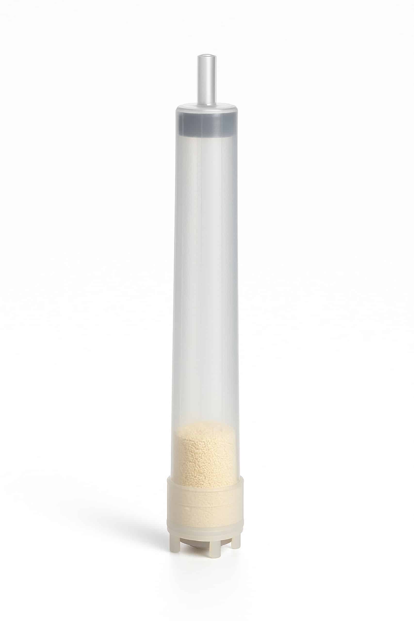 Filtro addolcitore bottiglia vetro